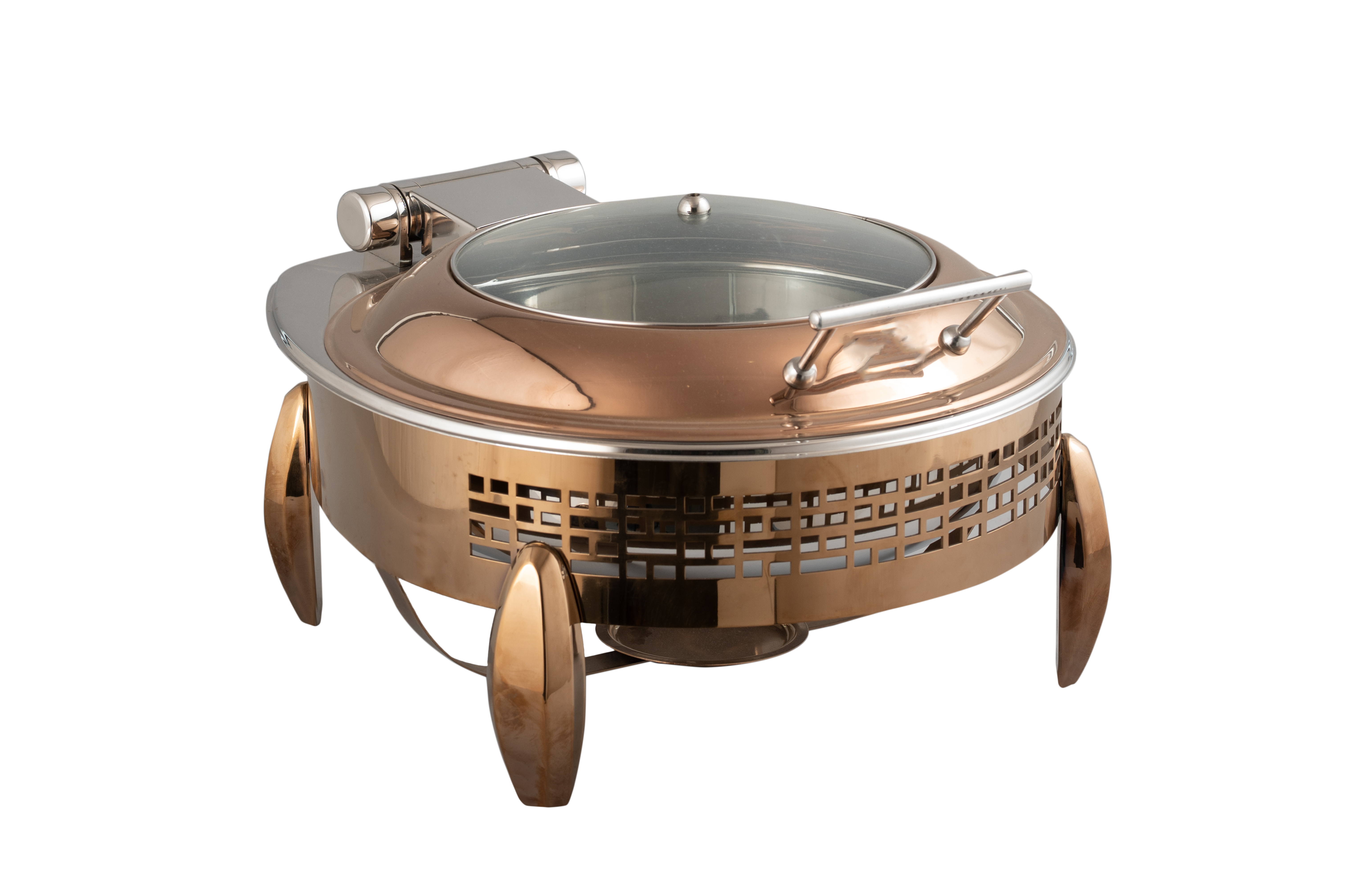 Donga Set Diamond Leg Laser Cut Round