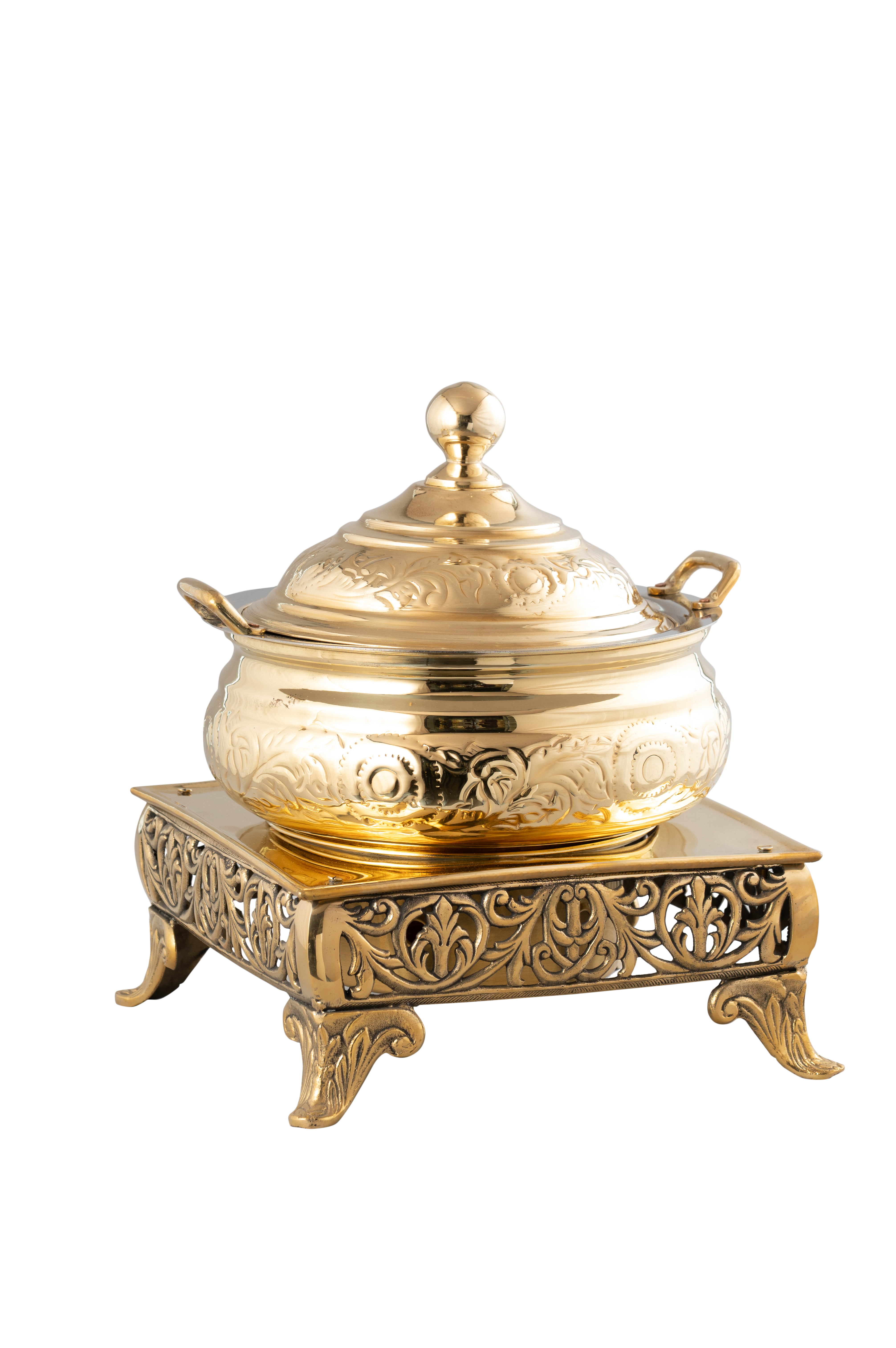 Donga Set Brass  Chauki