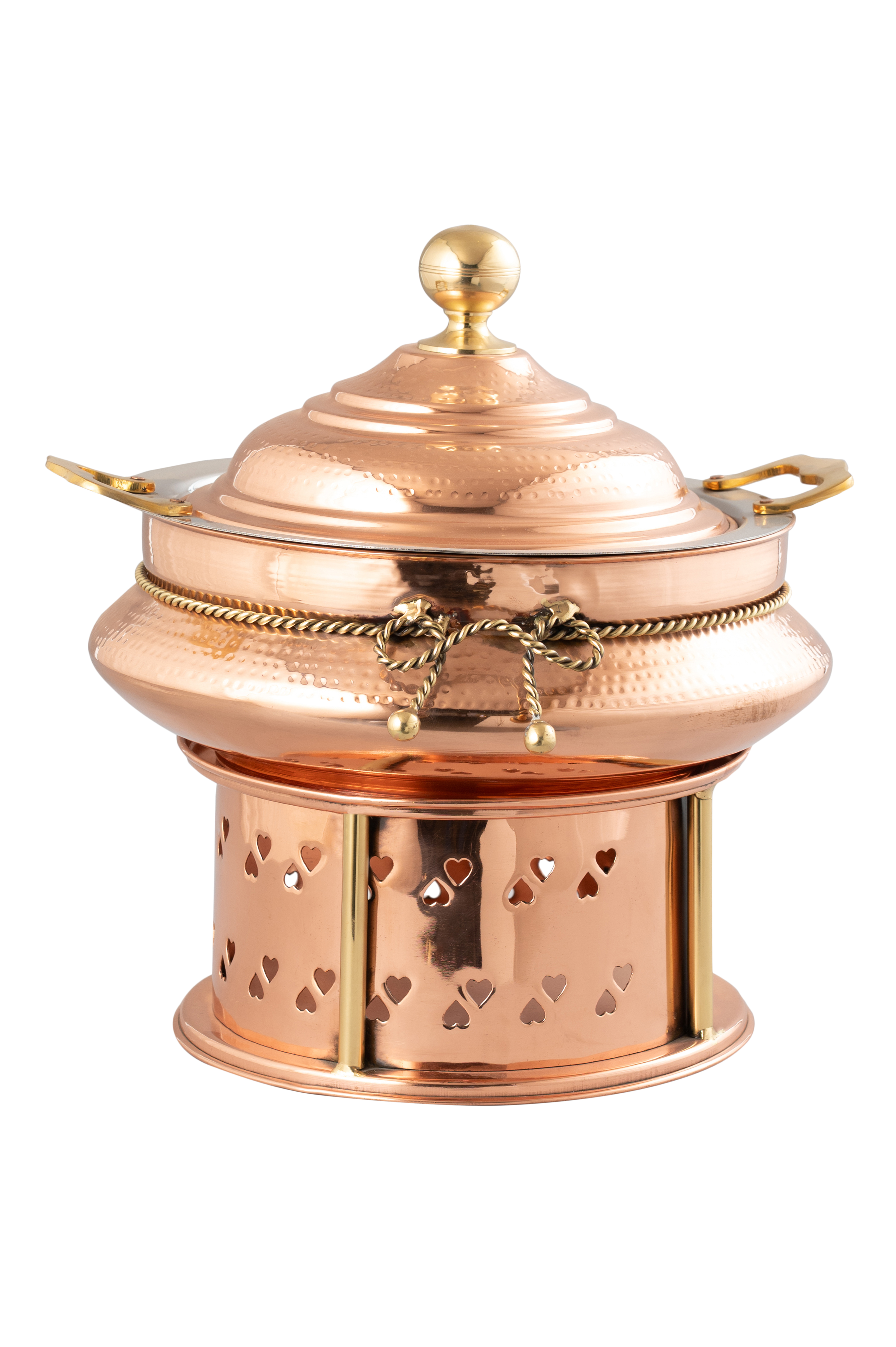 Donga Set Copper Heart Chauki