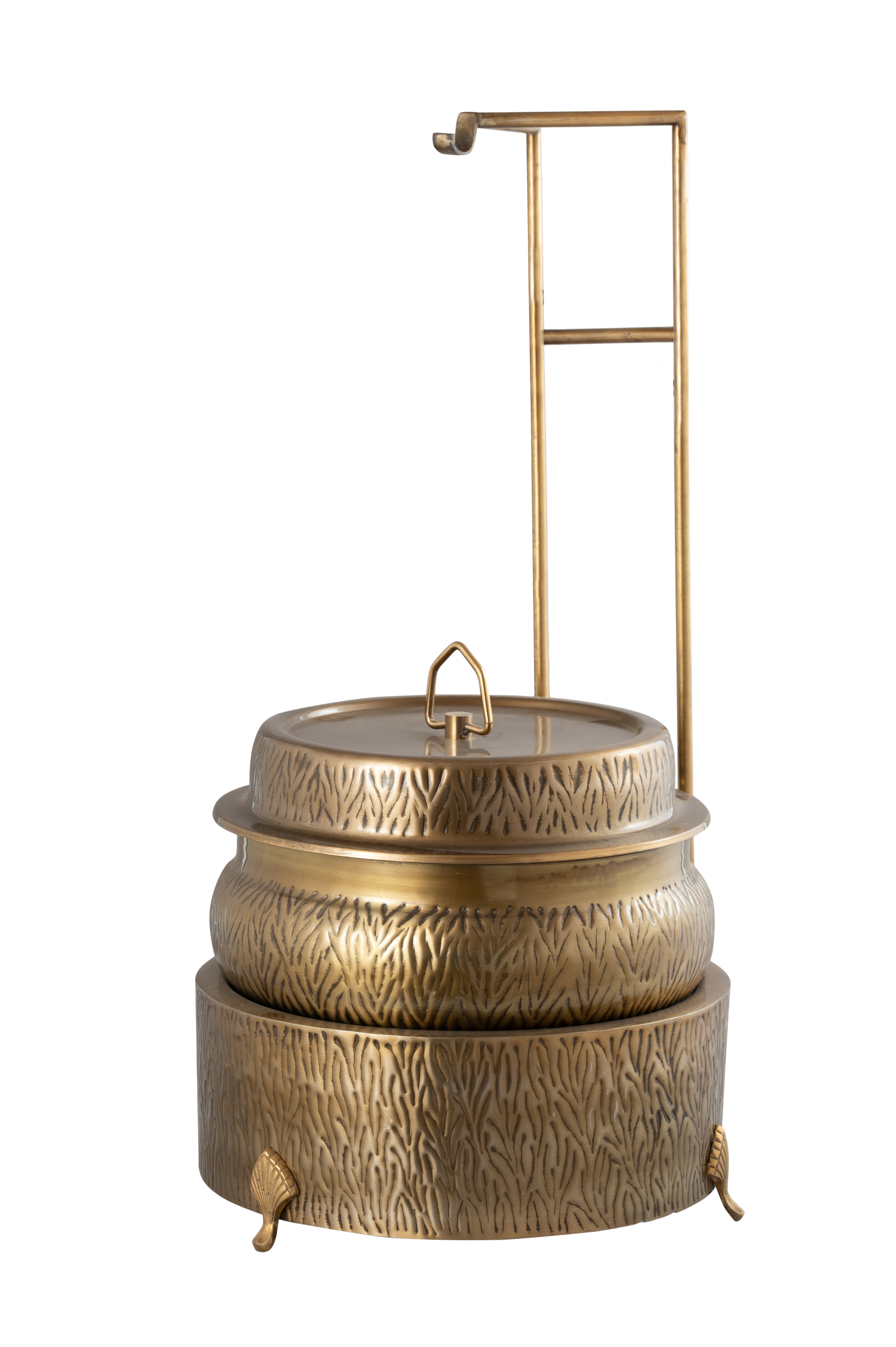 Donga Set Brass Antique Round