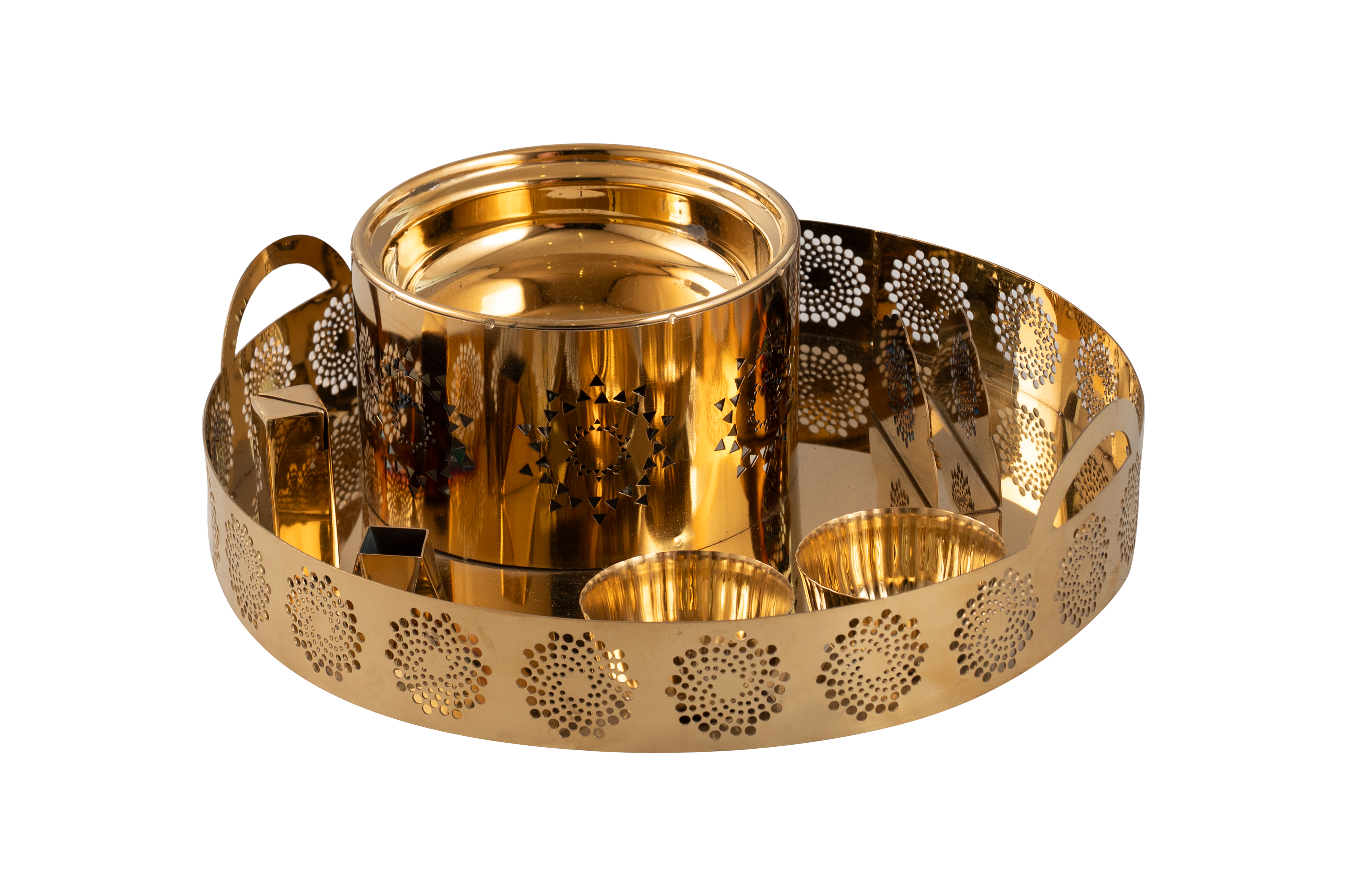 Snack Warmer Fancy Round