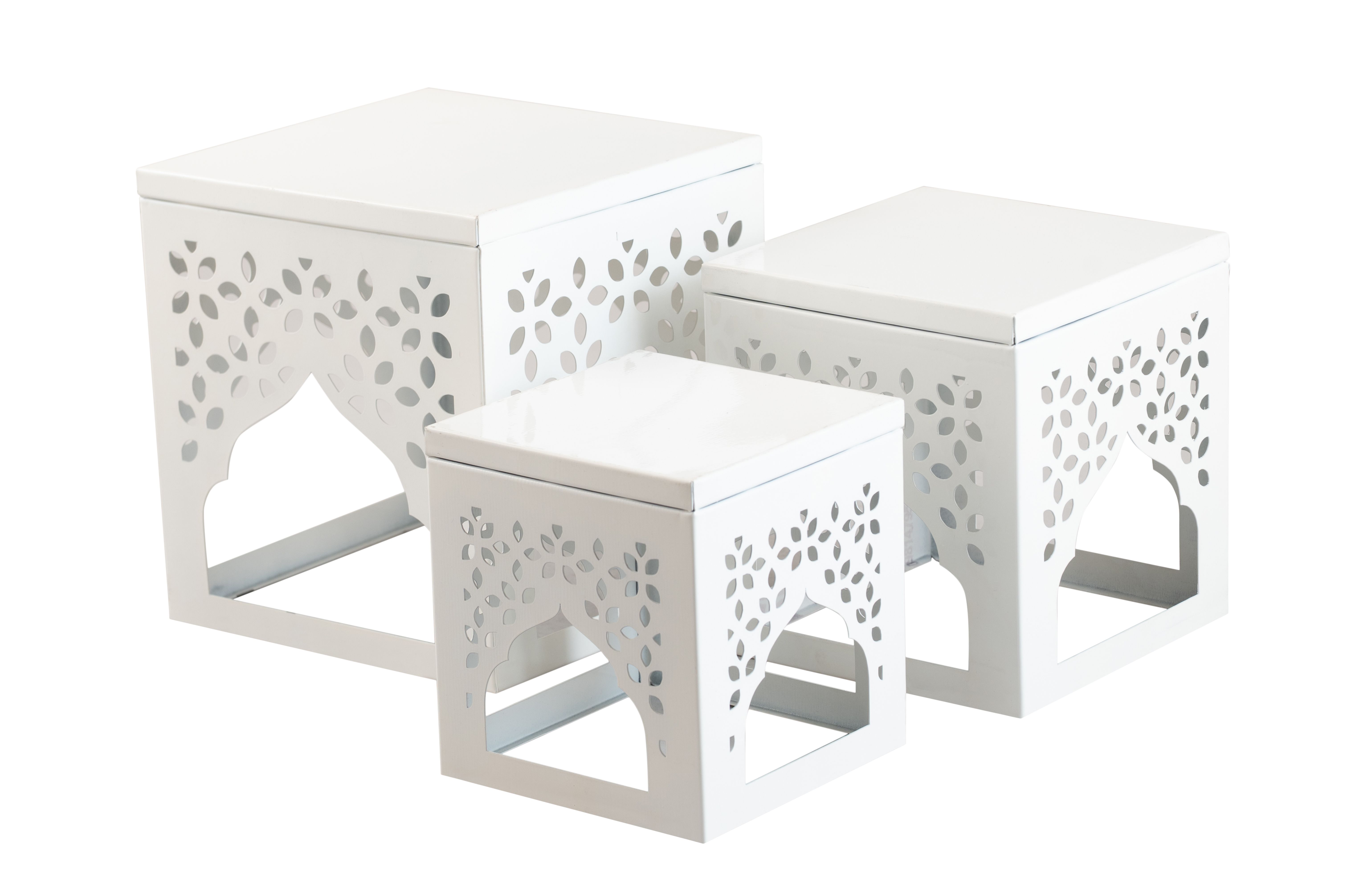 Riser Set Temple White
