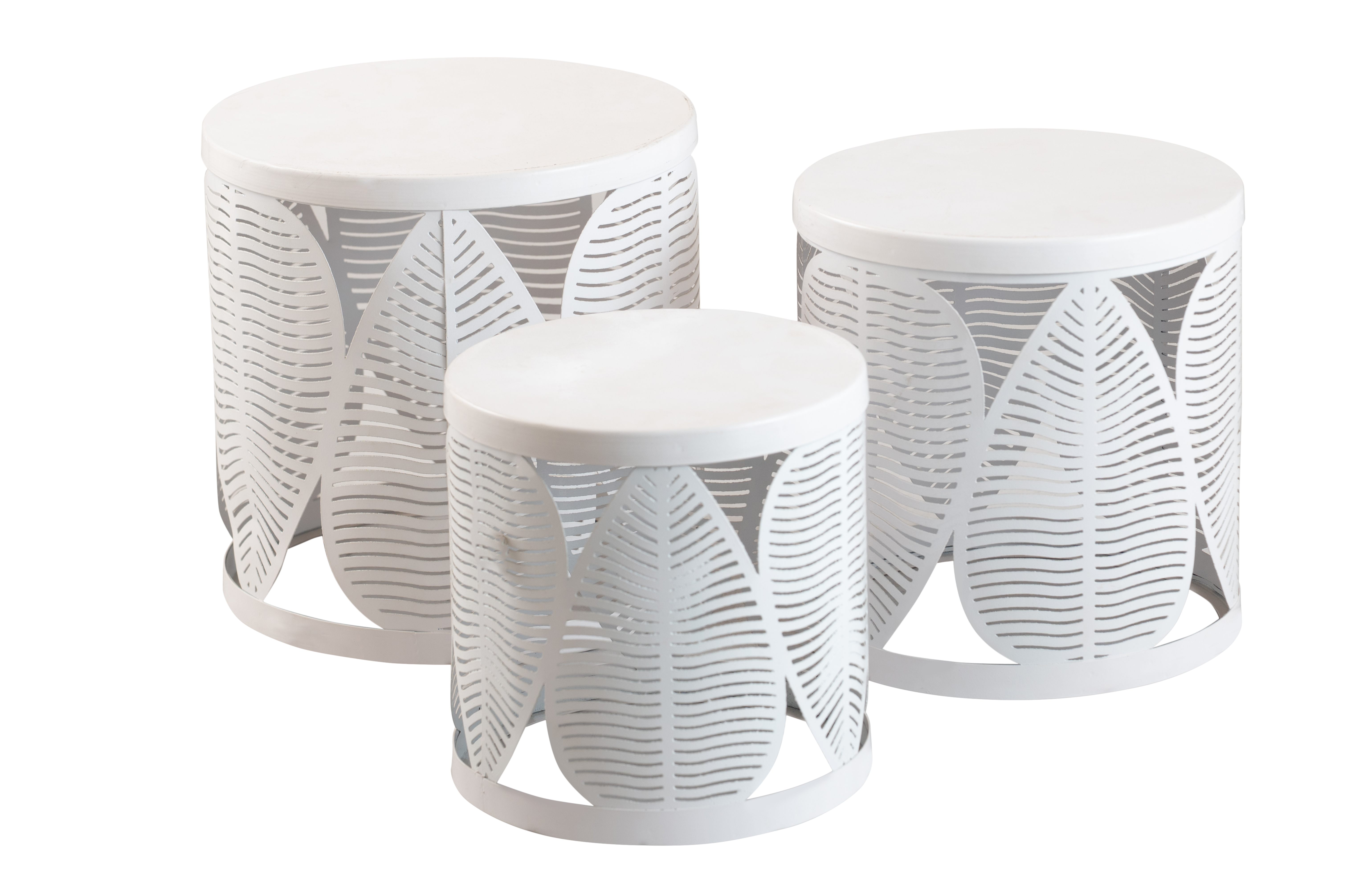 Riser Set Leaf White