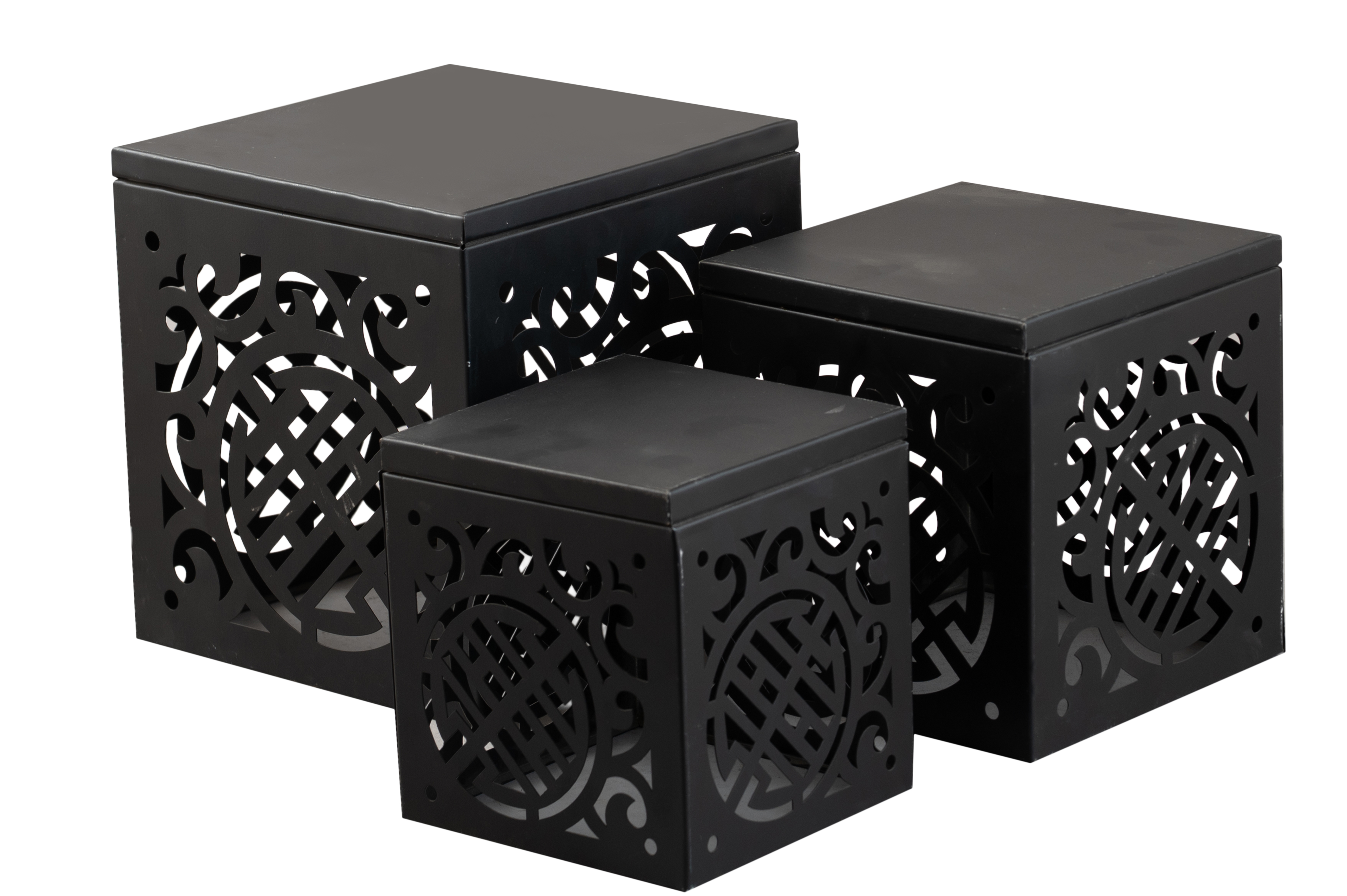Riser Set Black Cutting