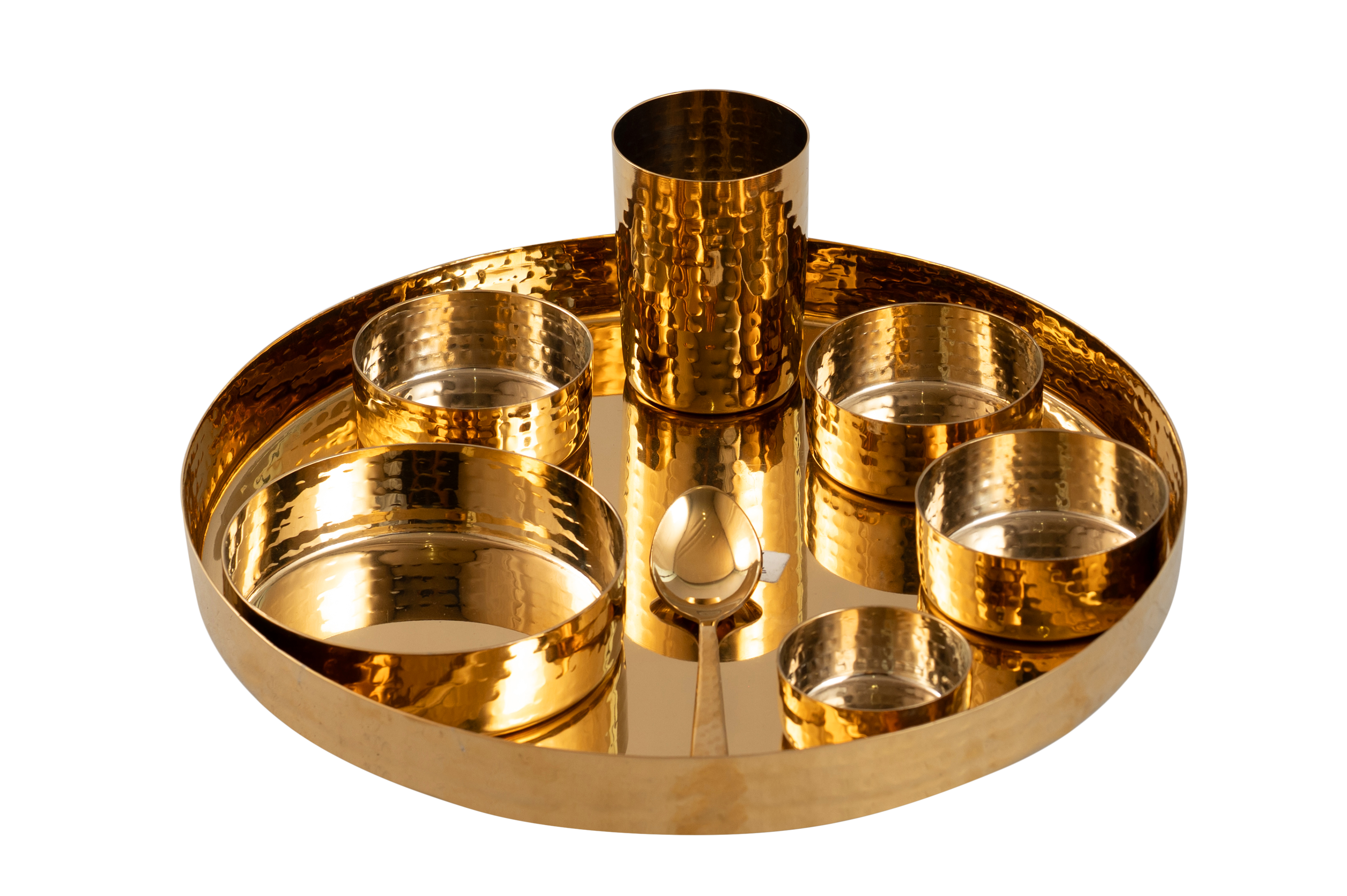 Thali Set Steel Pvd